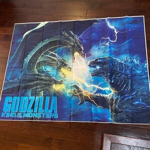 Godzilla king of the monsters backdrop